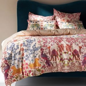 Matteo Organic Percale Duvet Cover (Queen)